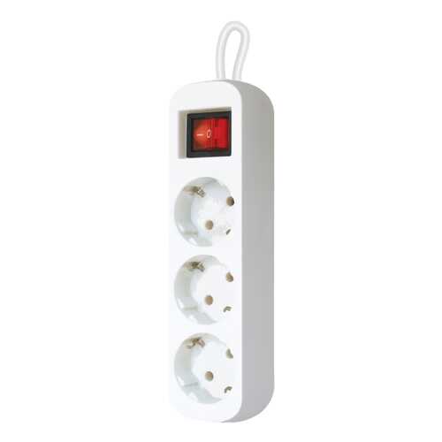 Удлинитель Defender S350, 3 розетки, 5 м, White