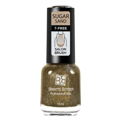 Лак для ногтей Brigitte Bottier Sugar Sand тон 315 искрящийся коричневый, 12мл