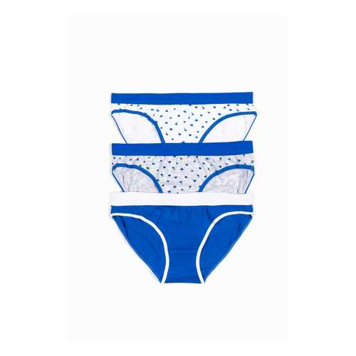 Комплект трусов 3 штуки женский Modis M201U00672 голубой 44