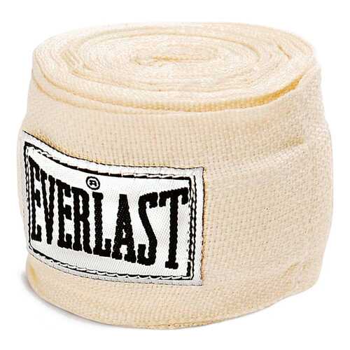 Бинт боксерский Everlast 4455PU, 2.75м, х/б, белый