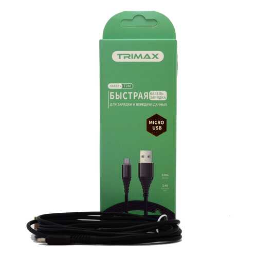Кабель Trimax Micro-USB T2M 2m Black