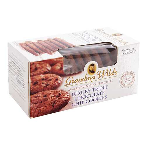 Печенье Grandma Wild's Luxury шоколадное 150 г