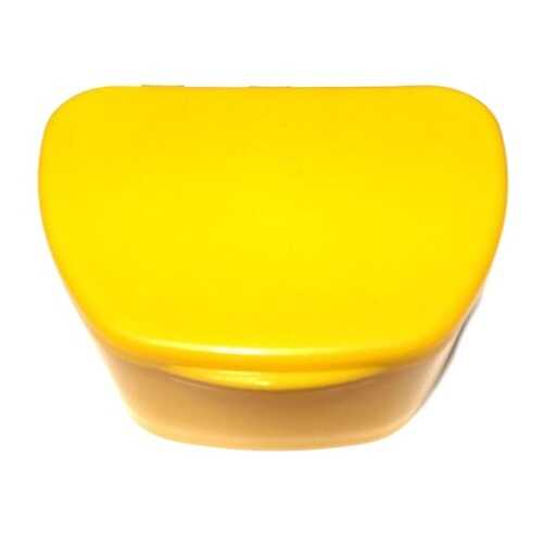 Контейнер для лекарств StaiNo пластиковый 95x74x39 желтый Plastic Box DB05