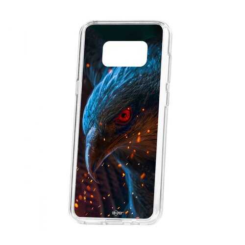 Чехол Kruche Samsung Galaxy S8 Plus Print Орел