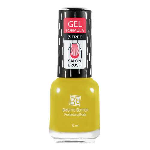 Лак с гелевым эффектом Brigitte Bottier Gel Formula тон 28 солнечный, 12 мл