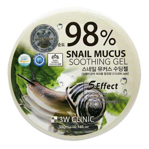 Крем для тела 3W Clinic Snail Soothing Gel 300 мл