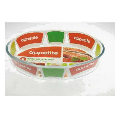 Форма овальная 30х21х6см/2,4л ТМ Appetite PL11