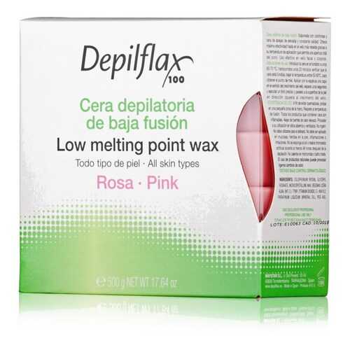 Воск Depilflax Розовый 500 г