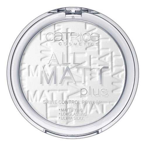 Пудра CATRICE All Matt Plus Shine Control Powder 001 Universal 10 г