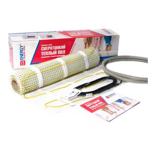 Тёплый пол Energy Mat 2,14 м.кв - 340 Вт