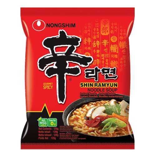 Лапша быстрого приготовления Шин Рамен Nongshim 120 г