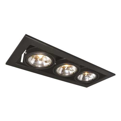 Встраиваемый светильник Arte Lamp A5930PL-3BK Черный