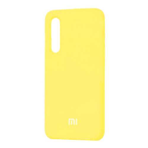 Чехол Silicone Cover для Xiaomi Mi CC9e/A3 Yellow