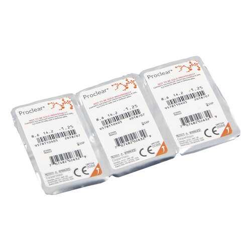 Контактные линзы Proclear 3 линзы R 8,6 -5,75