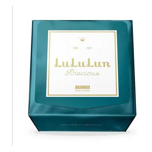 Маска для лица LuLuLun антивозрастная Face Mask Precious Green 32 шт