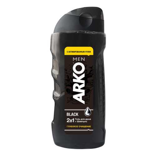 Гель для душа Arko Men 2 in 1 Black 260 мл