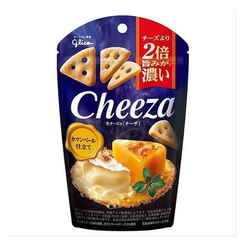 Печенье-снек Glico Cheeza с сыром камамбером 40 г