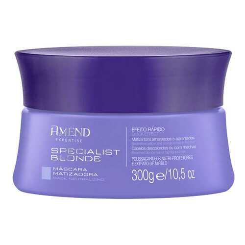 Маска для волос Amend Mask Neutralizing Specialist Blond 300 мл