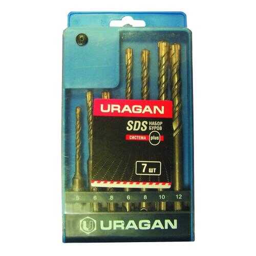 Набор буров для перфоратора Uragan 901-25554-H7