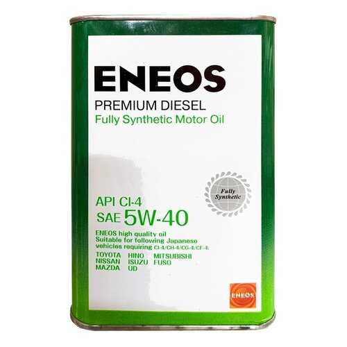Моторное масло Eneos Premium Diesel CI-4 SAE 5W-40 1л