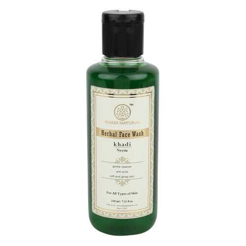 Гель для умывания Khadi Natural Ним, 210 мл