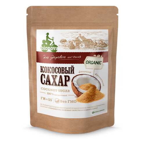 Сахар Bionova органический кокосовый 200 г