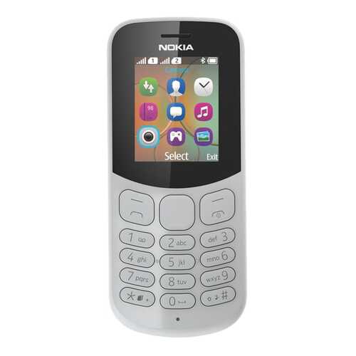 Мобильный телефон Nokia 130 DS (TA-1017) Gray