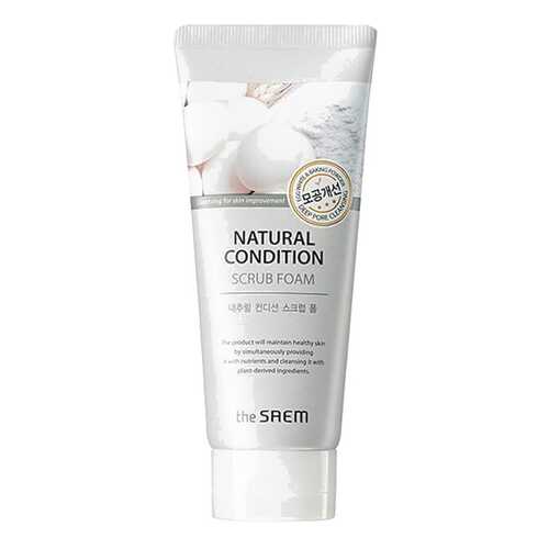 Пенка для умывания The Saem Natural Condition Scrub Foam Deep Pore Cleansing 150 мл