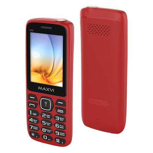 Мобильные телефоны Maxvi K16 Red