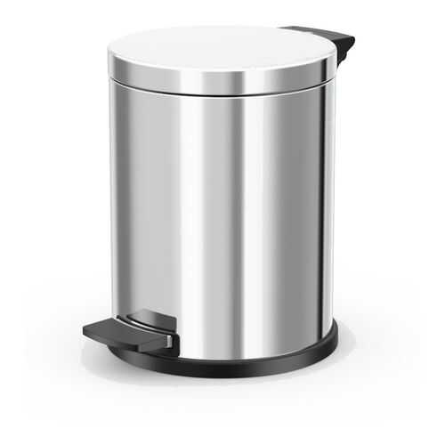 Мусорный контейнер Hailo ProfiLine Solid M, 12л,, Хром,, арт, 0514-029