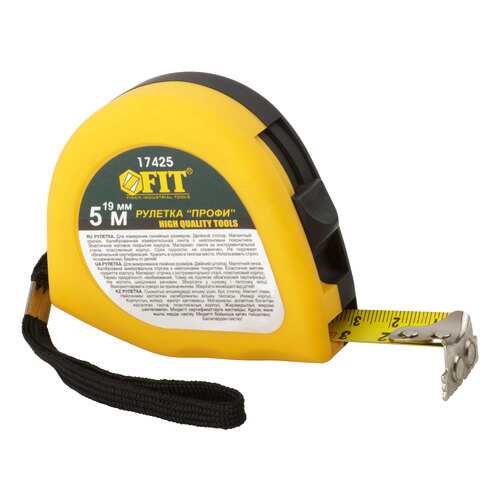 Рулетка Профи, 5 м х 16 мм FIT 17425