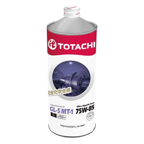 Трансмиссионное масло TOTACHI Ultra Hypoid Gear Fully Syn 75w85 1л 4562374691872