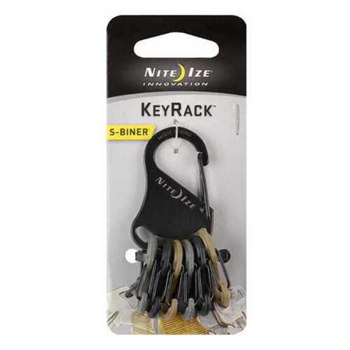 Набор карабинов Nite Ize S-Biner KeyRack KRK-03-01BG Black/Camo