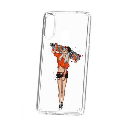 Чехол Kruche Samsung Galaxy A20S Print Лонгборд
