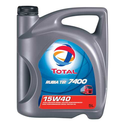 Моторное масло Total Rubia TIR 7400 15W-40 5л