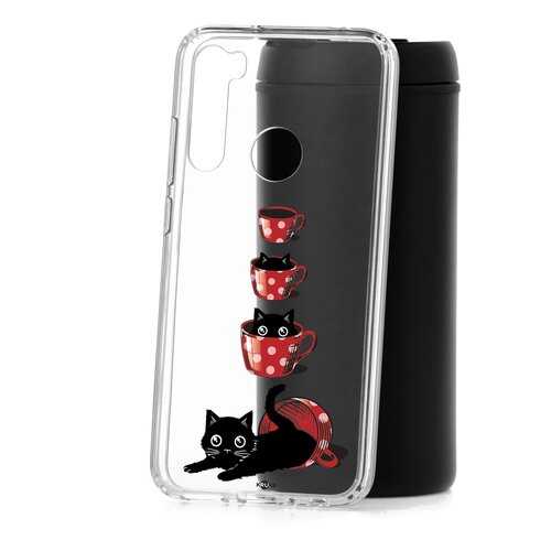 Чехол Xiaomi Redmi Note 8 Kruche Print Котенок в чашке