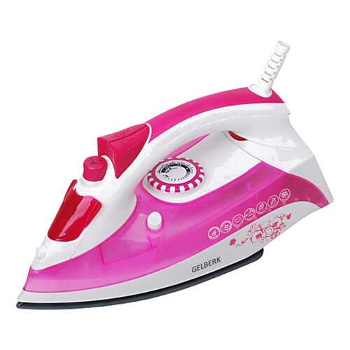 Утюг Gelberk GL-707 White/Pink