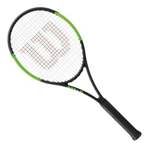 Ракетка для большого тенниса Wilson Blade 104 ABD7 черная/зеленая