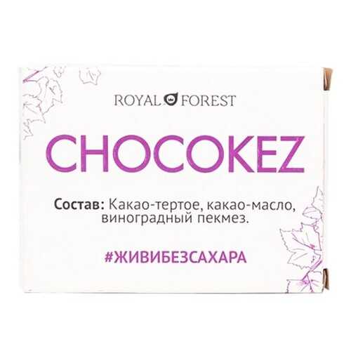 Шоколад Royal Forest Chocokez на виноградном пекмезе 30г