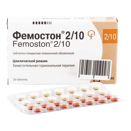 Фемостон таблетки 2 мг+10 мг 28 шт.