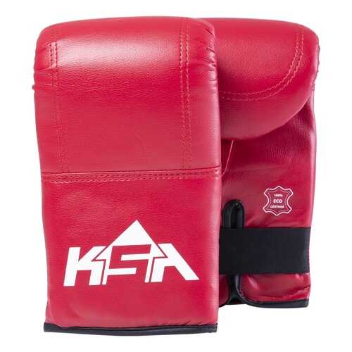 KSA Перчатки снарядные Bull Red, к/з, L