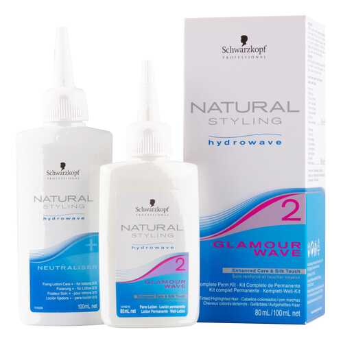 Набор средств для волос Schwarzkopf Professional Natural Styling Glamour Kit 2 180 мл