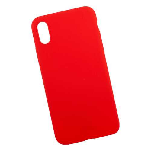Чехол для iPhone X WK-2018 Liquid Silicone Phone Case (красный)