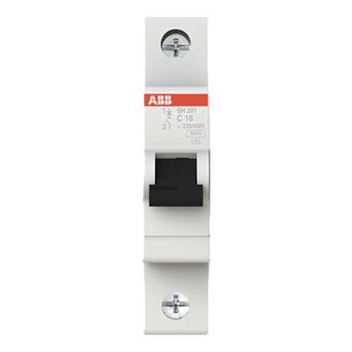 Выключатель автоматический модульный ABB SH201 C 16А, арт. 2CDS211001R0164