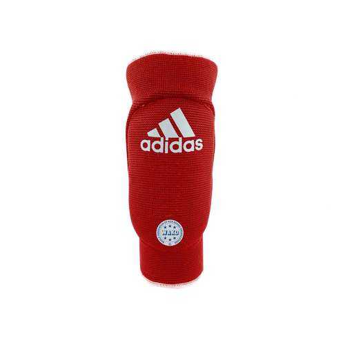 Защита локтя двухсторонняя Adidas WAKO Elasticated Elbow Guard Reversible сине-красная L