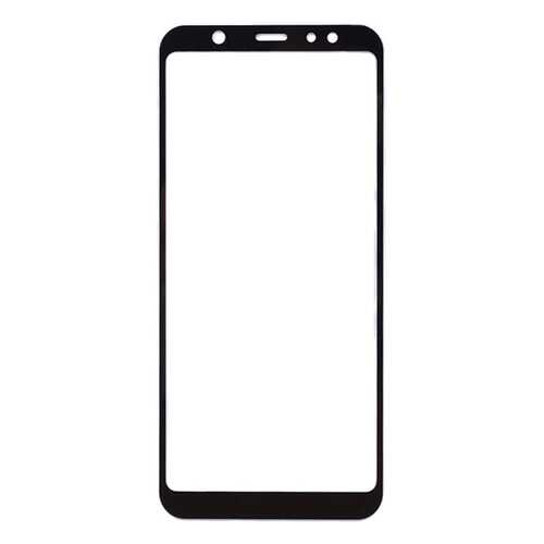 Защитное стекло на весь экран полноклеевое для Samsung Galaxy A6 Plus (2018) черное