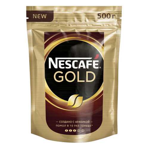 Кофе растворимый Nescafe gold кофе растворимый пакет 500 г