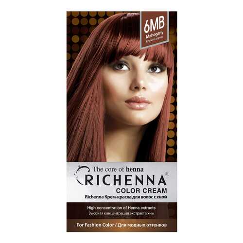 Краска для волос RICHENNA Color Cream 6MB Mahogany