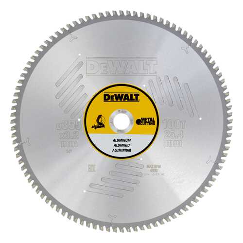 Диск по алюминию для дисковых пил DeWALT DT1917-QZ