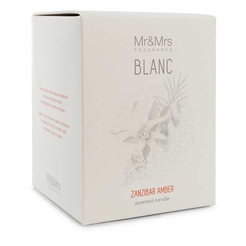 Свеча ароматическая Mr&Mrs Fragrance Blanc аромат №31 Амбра Занзибара